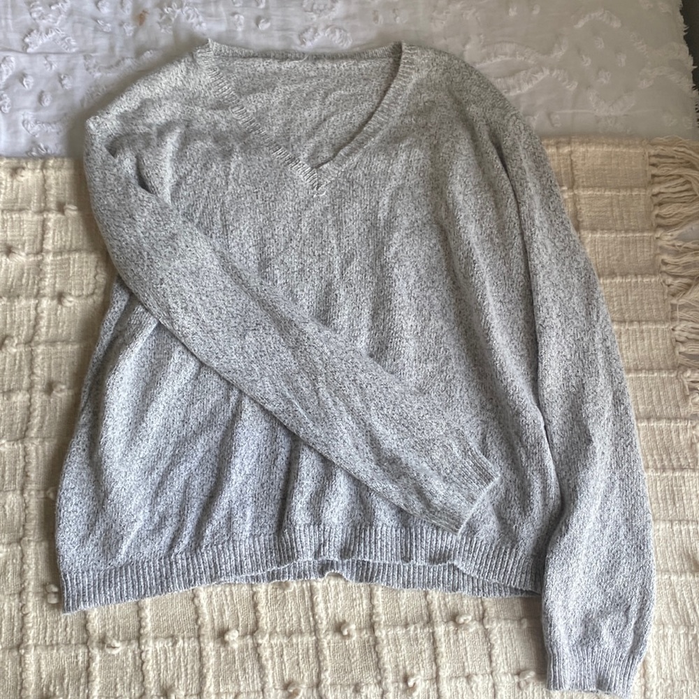 Simple basic grey sweater